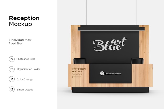 Reception Mockup Design Isolated