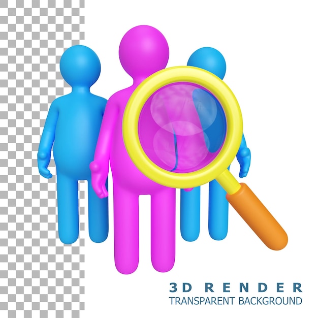 Recruitment 3D Icon