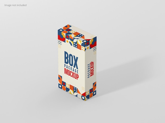 rectangle box mockup