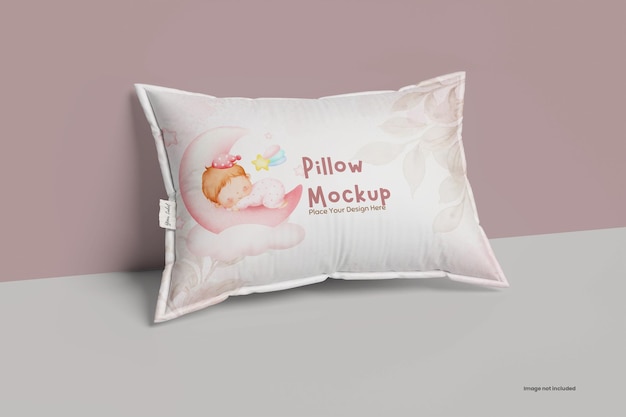 PSD rectangle pillow mockup