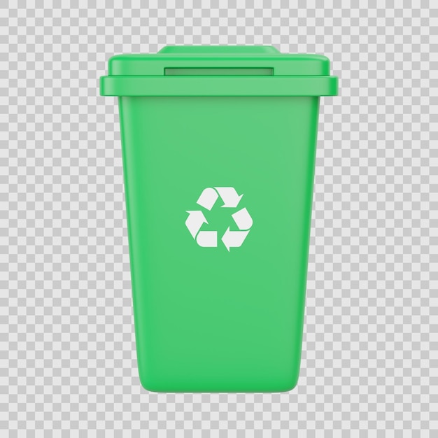 Recycle bin 3d icon