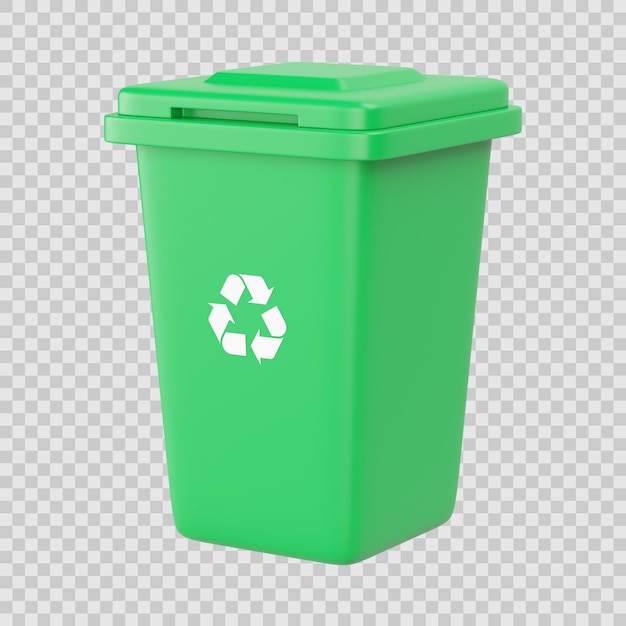 Recycle bin 3d icon