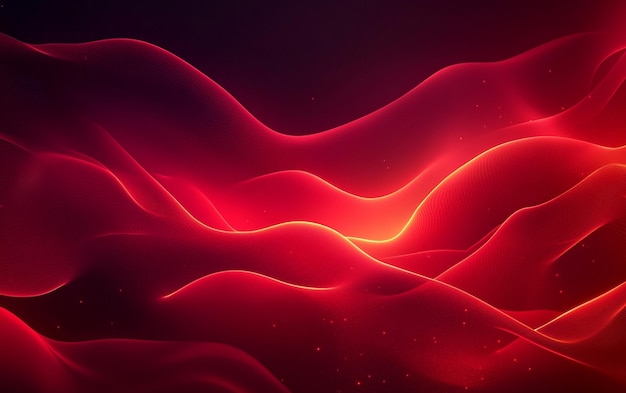 Red abstract background with a dark gradient and blurred shapes Abstract red texture in the style