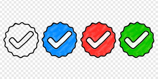 red and blue checklist with a checklist and checklist