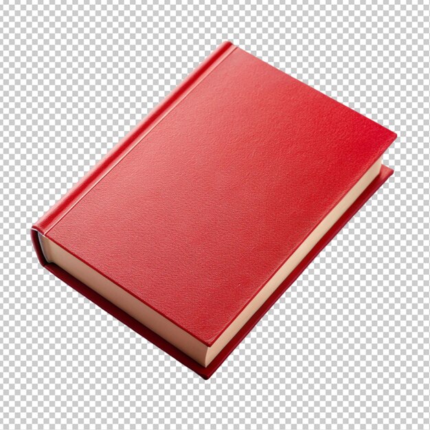 PSD red book transparent background