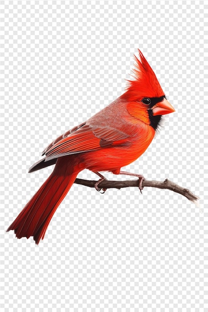 a red cardinal on a branch