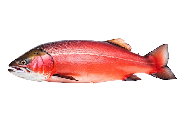 PSD a red fish with white spots