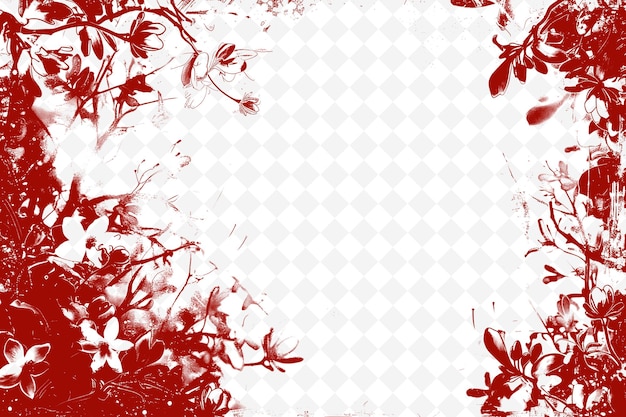 a red floral background with a place for your text