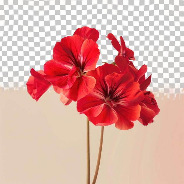 PSD a red flower with the word  hibiscus  on it