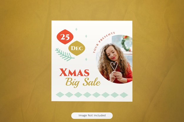 Red Green Flat Design Christmas Sale Instagram Post 13