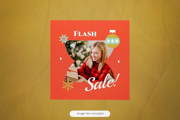 Red Green Flat Design Christmas Sale Instagram Post 14