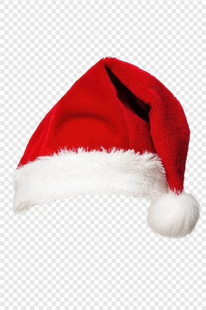 a red hat with a white cap on a transparent background