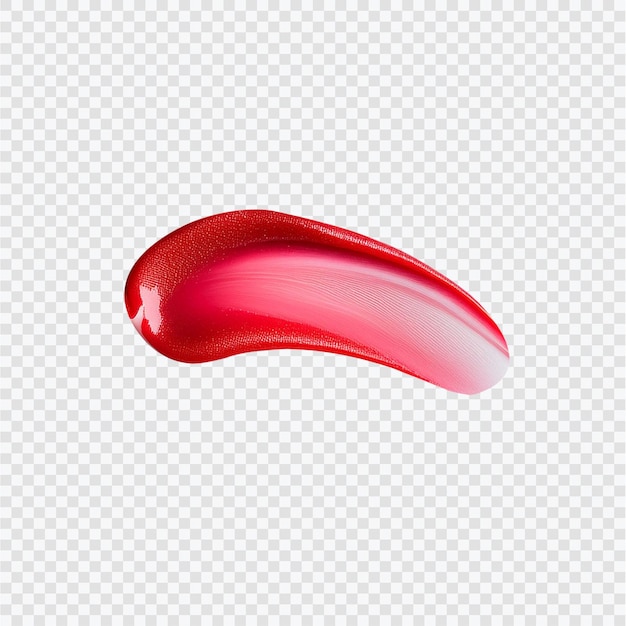 PSD red lipstick smear texture