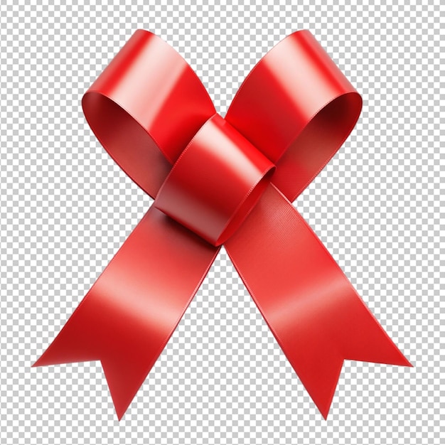 A red ribbon with a white background and a red ribbon that says the word aids