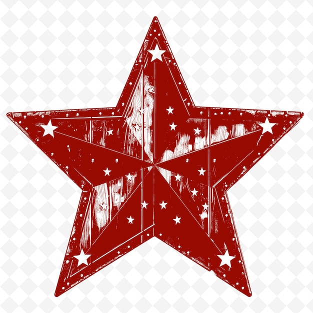 PSD a red star with a white background and a white background with the words quot the word quot on it