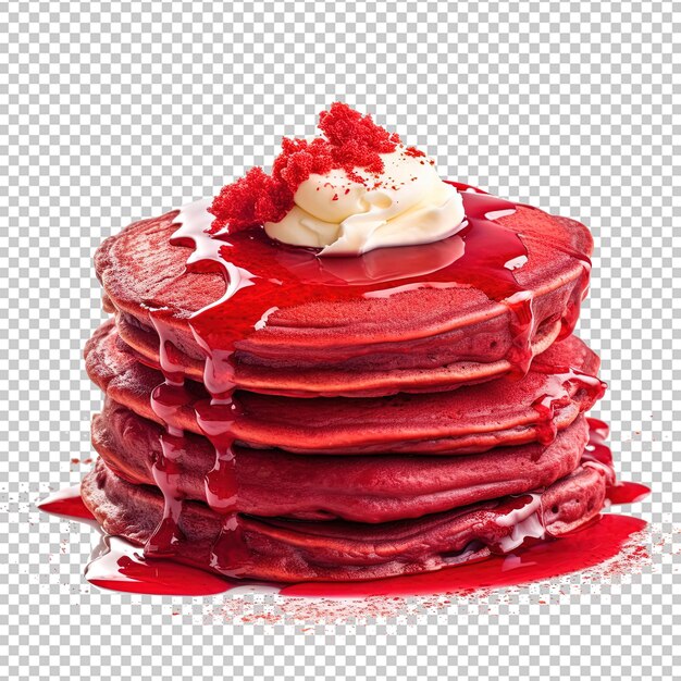 red velvet pancakes