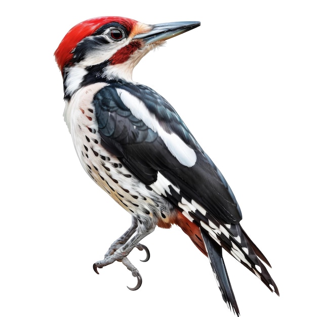 A RedCrested Woodpecker Perched