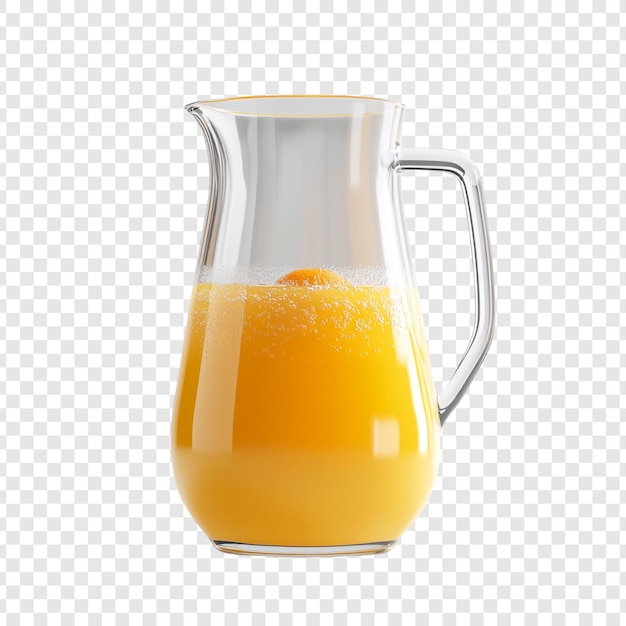 Refreshing Glass Pitcher of Orange Juice