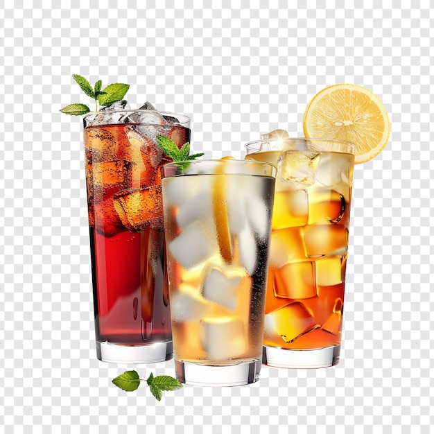 PSD refreshing summer drinks