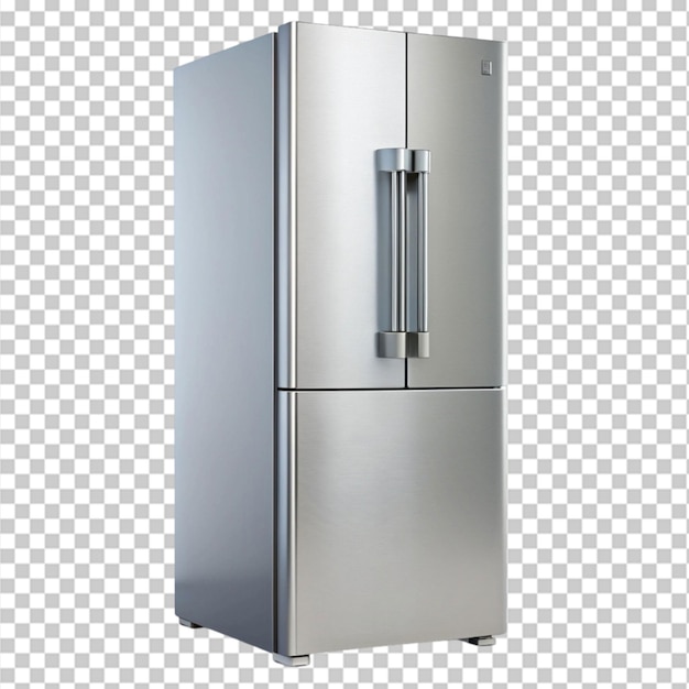 PSD refrigerator isolated on transparent background