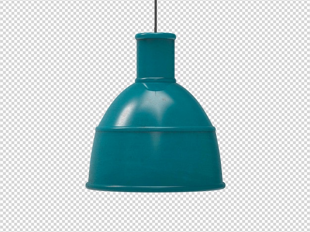 Render of isolated 3D ceiling lamp scene creator