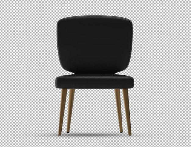 Render of isolated 3D chair scene creator