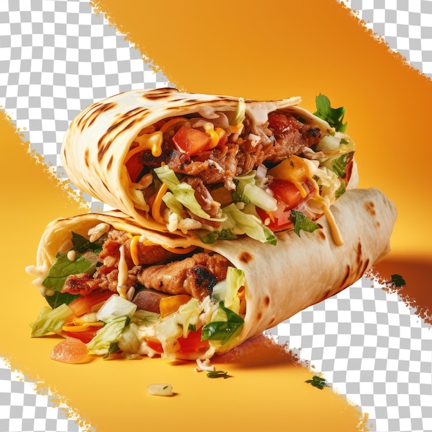 Renowned Middle Eastern dish kebab transparent background