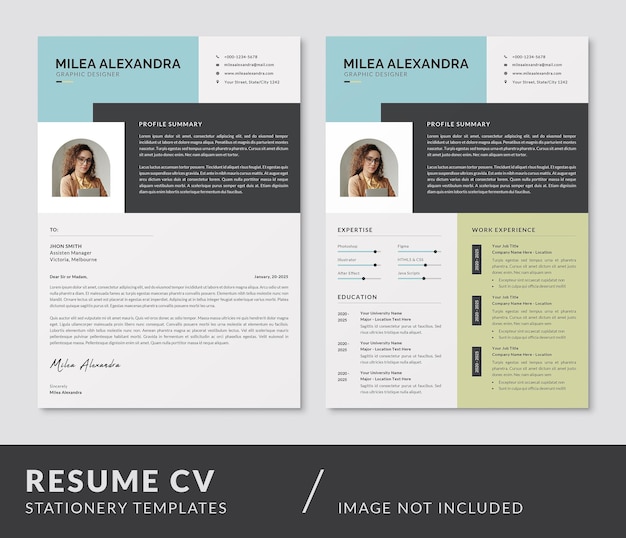 Resume CV and Cover Letter Curriculum Vitae