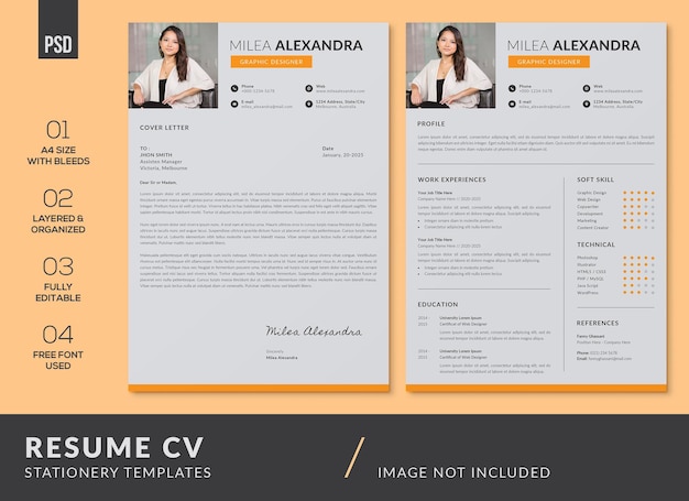 Resume CV Set Bundle