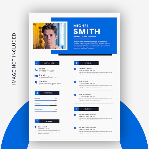 Resume template Premium