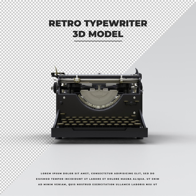 Retro Typewriter