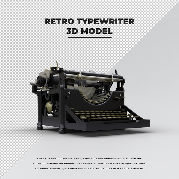 Retro Typewriter