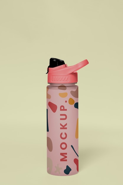 Reusable bottle mockup studio