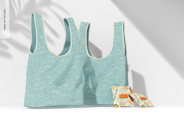 Reusable Shopping Bags Mockup