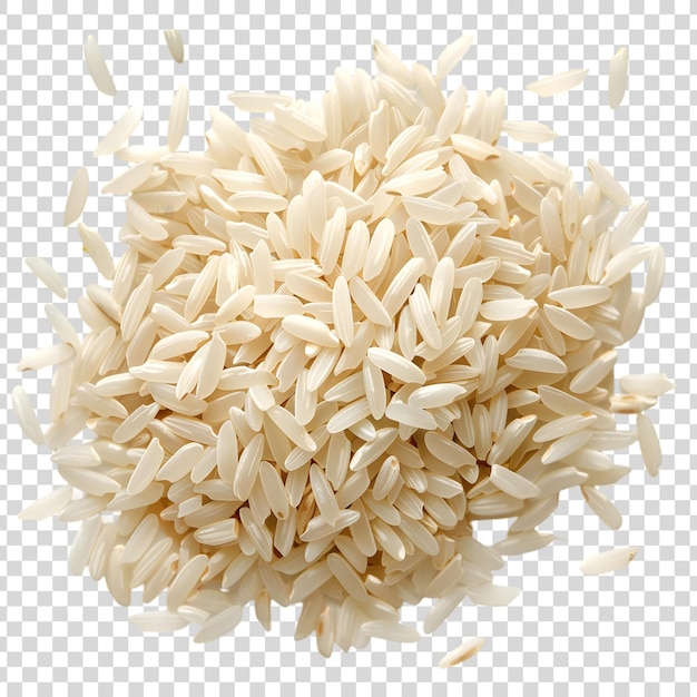 PSD rice isolated on a transparent background