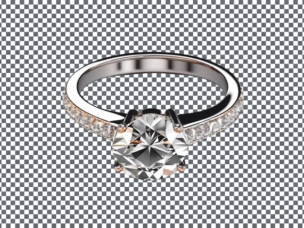 PSD a ring with a diamond on it and a diamond on the bottom