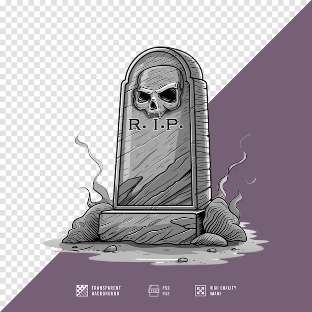 RIP tombstone without background hd quality