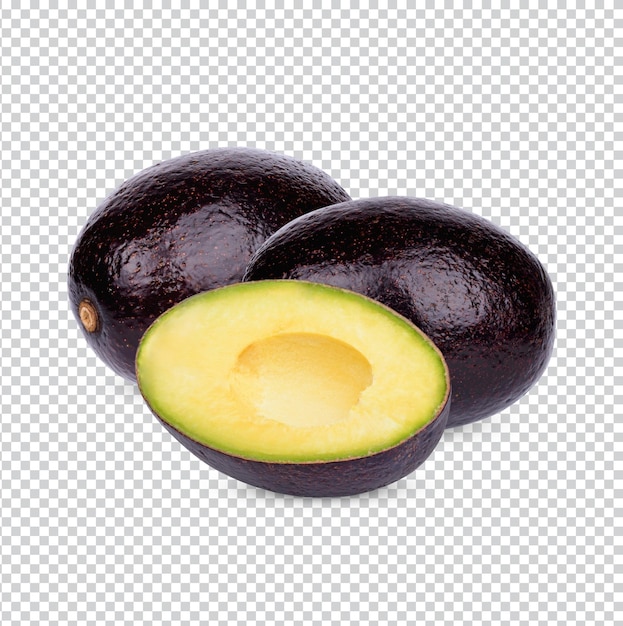 Ripe avocado isolated Premium PSD