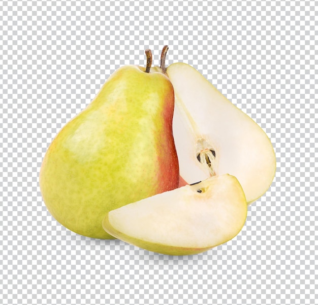 Ripe pears isolated Premium PSD