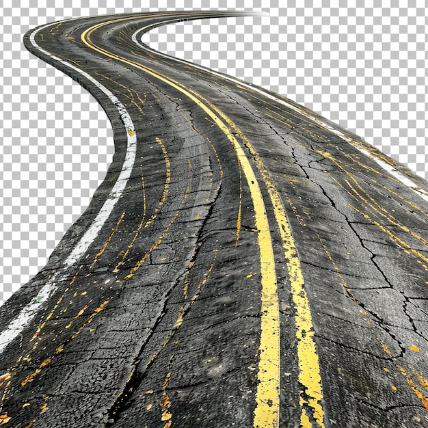 PSD road png transparent