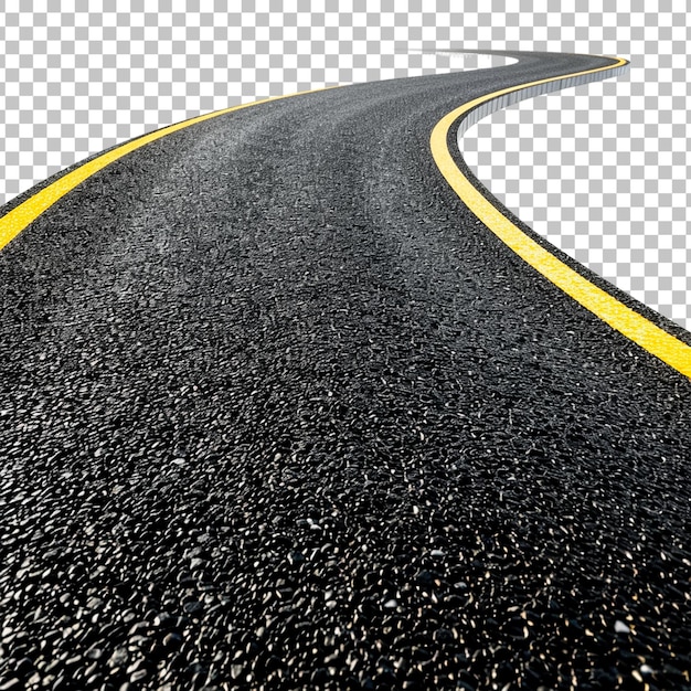 PSD road png transparent