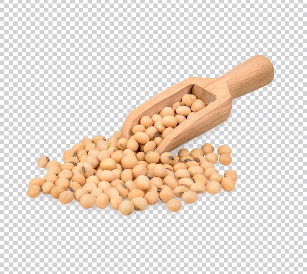 Roasted soybeans isolated Premium PSD