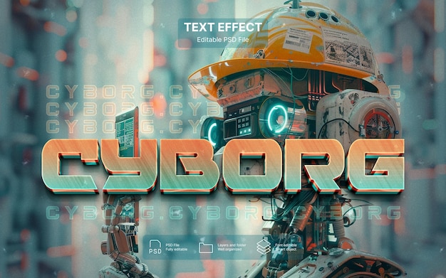 Robot  text effect