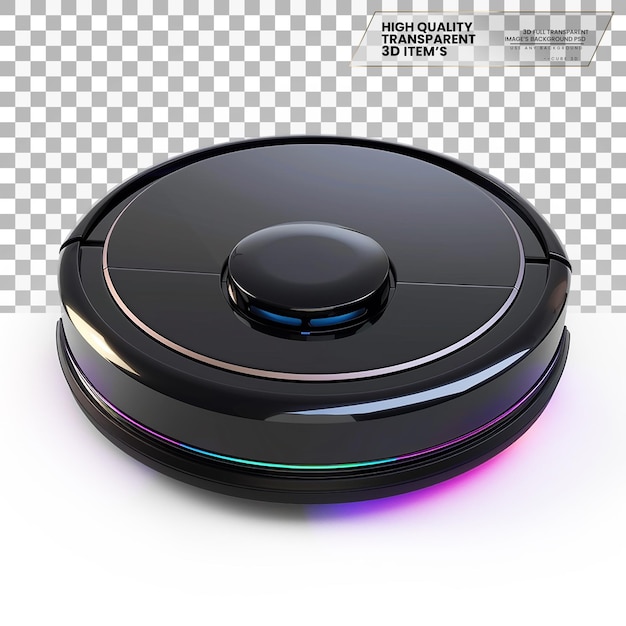 Robot Vacuum A Vacuum Cleaner That Operates Automatically on Transparent Background