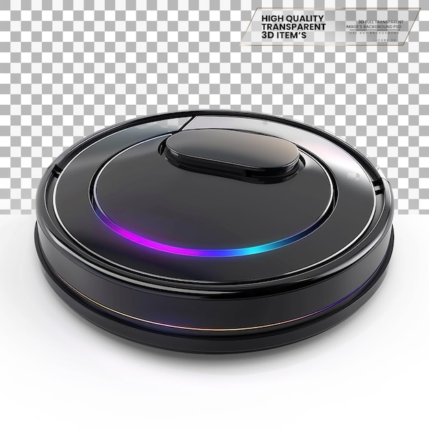 Robot Vacuum A Vacuum Cleaner That Operates Automatically on Transparent Background