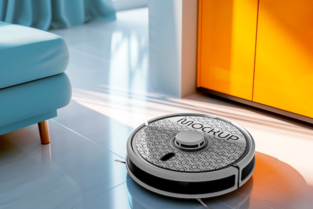 Robotic vacuum cleaner mockup