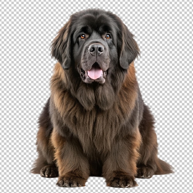 PSD robust newfoundland isolated on transparent background