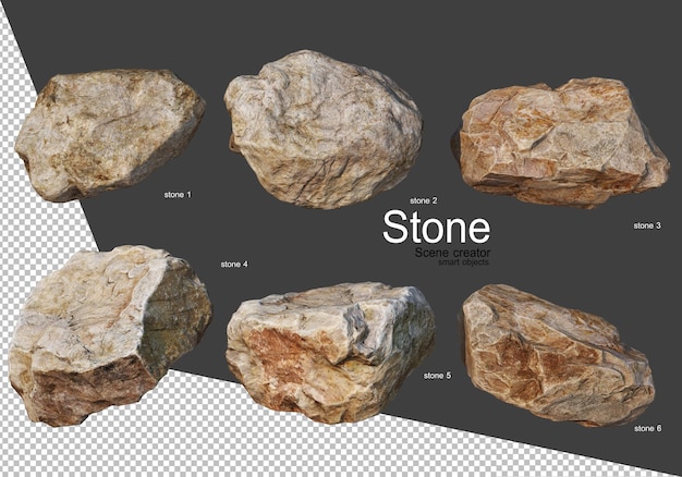 Rock formation in different ways