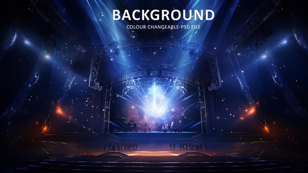 Rock Stage Background