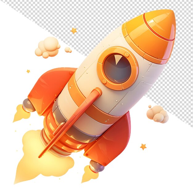 PSD rocket png